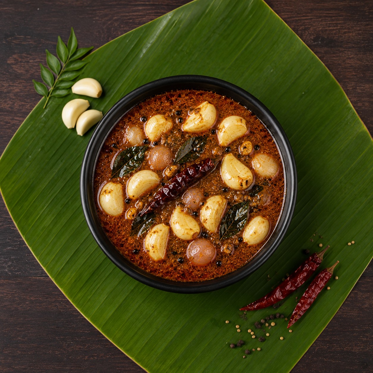 Poondu Kuzhambu(Tamil Nadu Style)